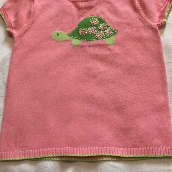 VHTF Vintage Gymboree Golf Pond turtle sweater Sz 3 - Picture 3 of 8